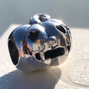 Pandora Pumpkin Halloween Charm